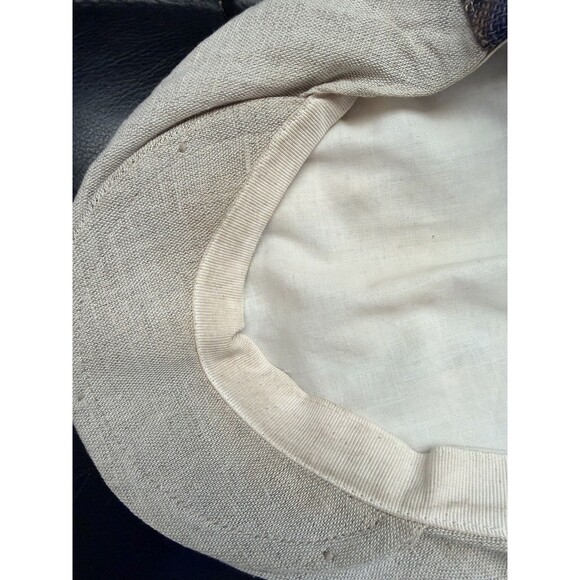 Petracci Patchwork Ivy Cap Newsboy Hat XL Made in Italy 100% Cotton Multicolor - Picture 10 of 12